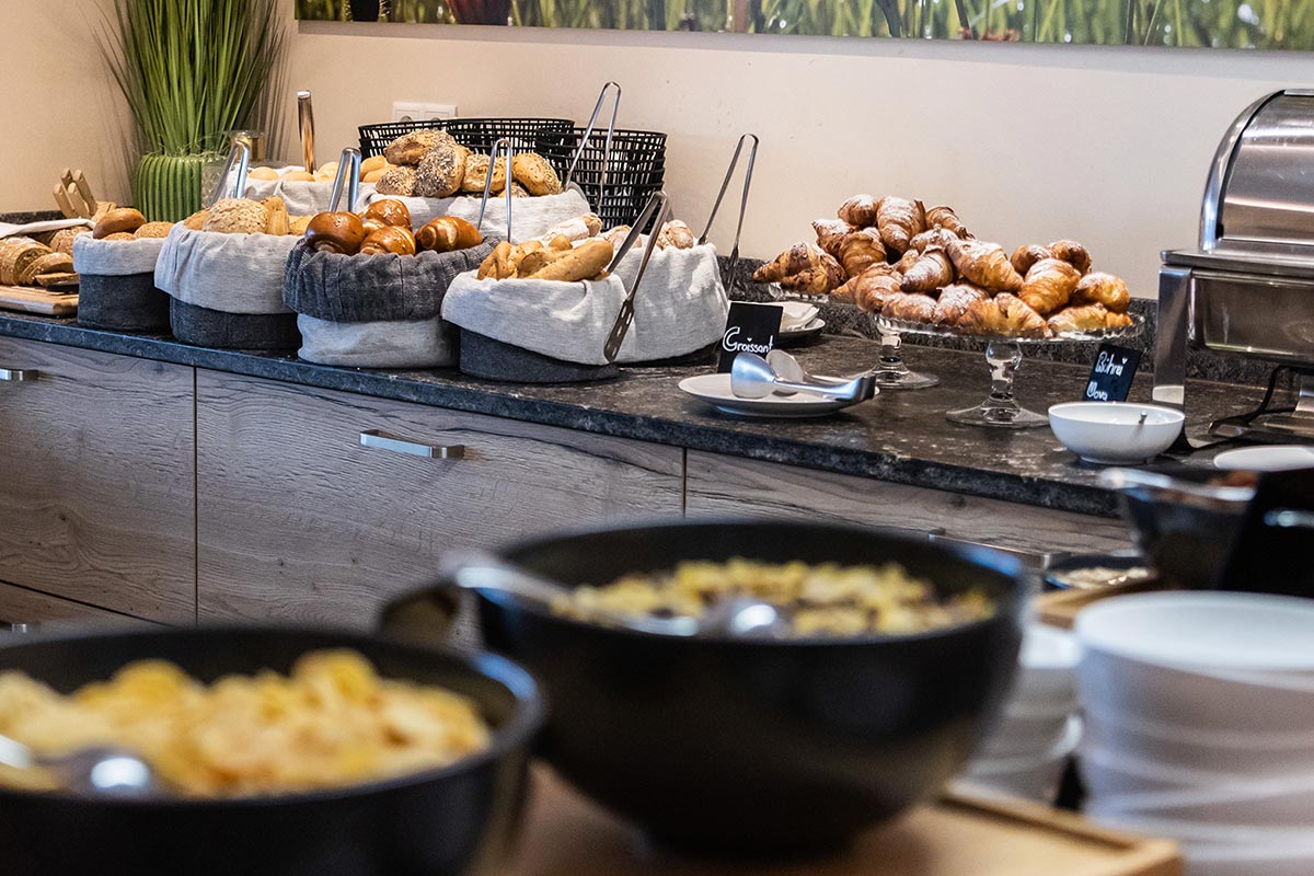 Frühstück im Hotel Lisetta