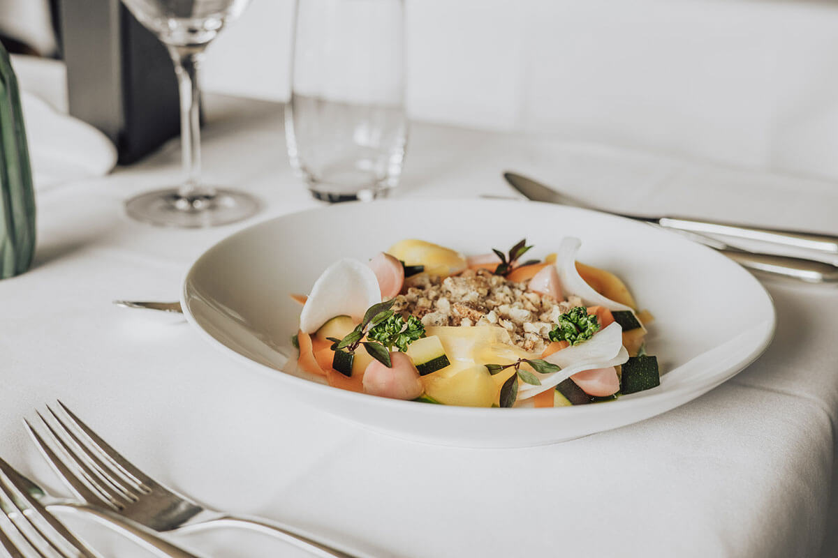 Alpin-mediterrane Küche