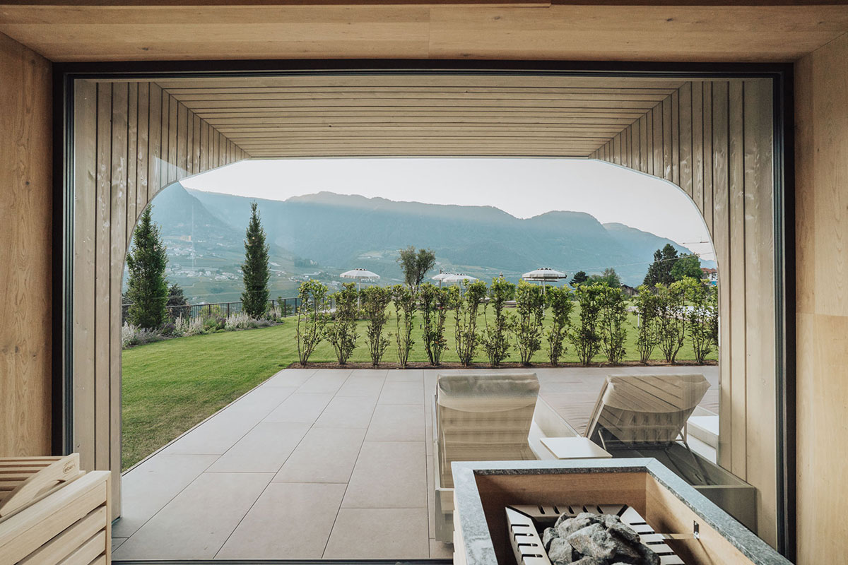 Ausblick in den Garten